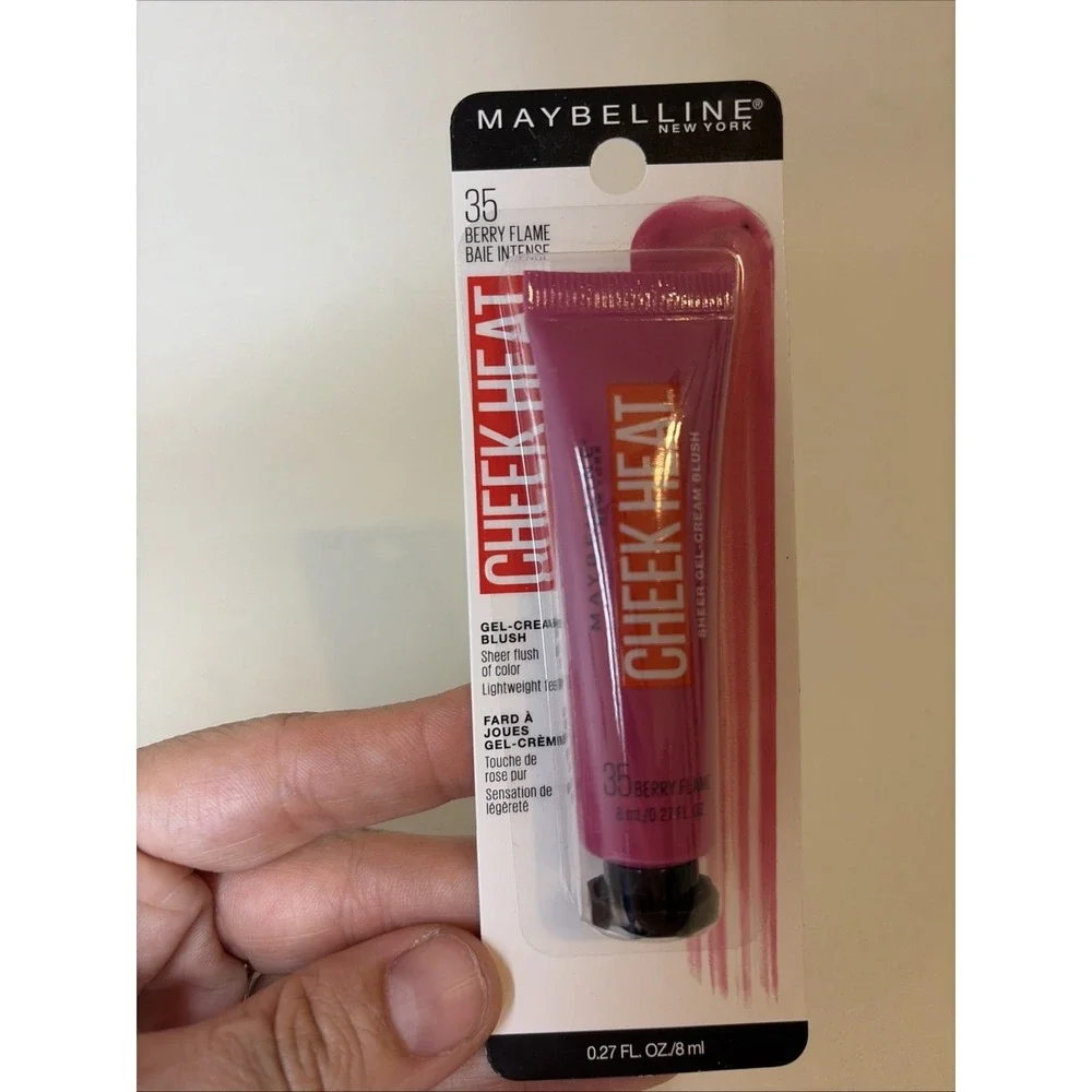 Maybelline Cheek Heat Gel-Cream Blush #35 Berry Flame
